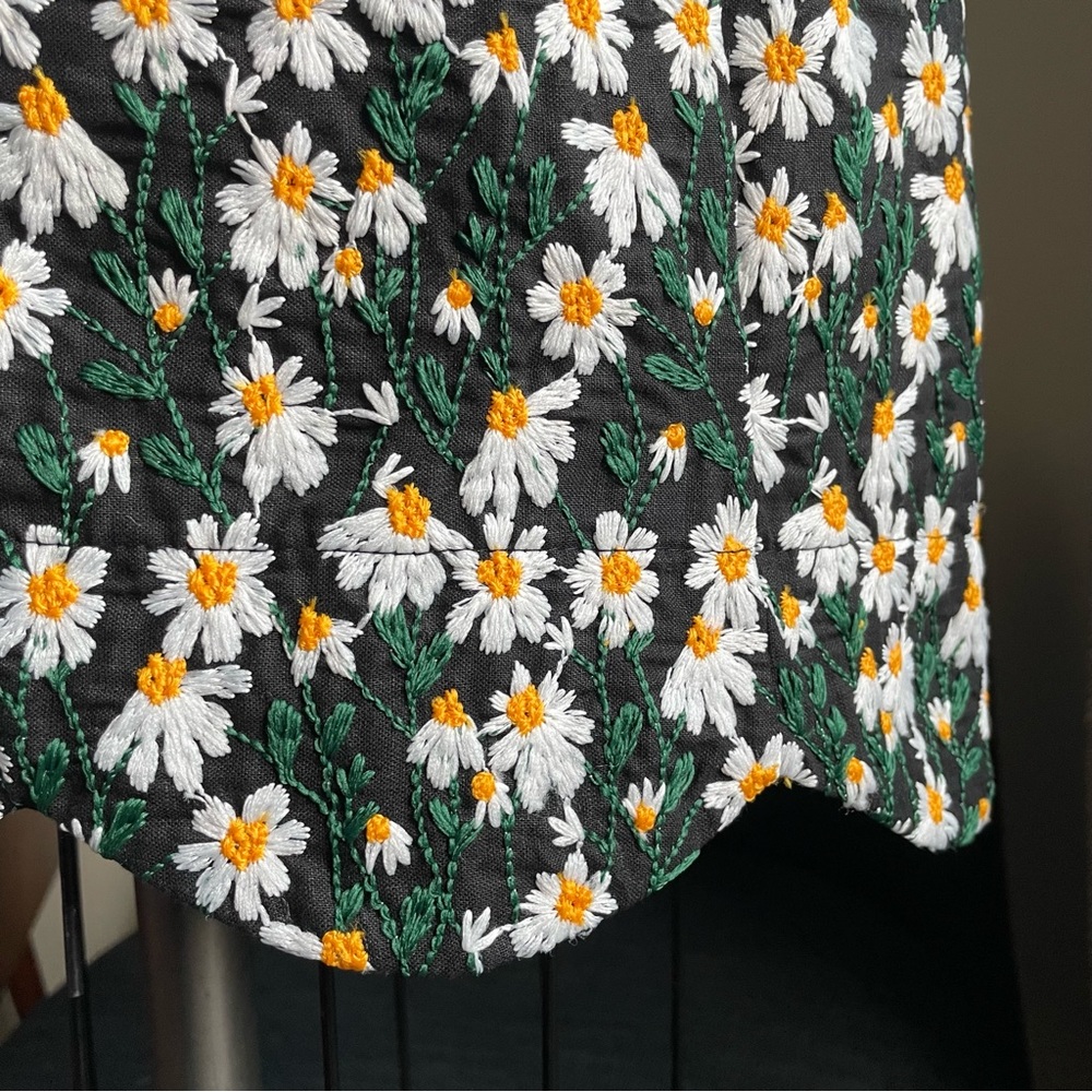 W452 LOST AND WANDER CHAMOMILE HILLS MINI SHIFT DRESS